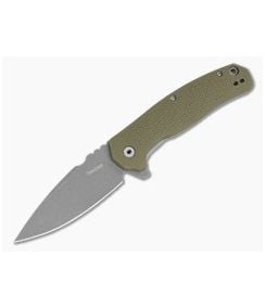 Kershaw Conduit XL Olive GFN 8Cr13MoV Working Finish Spring Assisted Knife (3.30" Blade) 1442 - KS-1442 1
