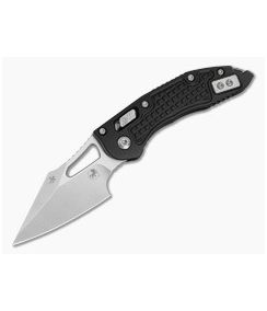 Microtech M-Stitch RAM-LOK Black Frag Aluminum M390MK Stonewash Folding Knife (3.05" Blade) 169MRL-10FR - MT-169MRL-10FR 1