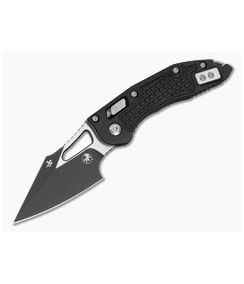 Microtech M-Stitch RAM-LOK Black Frag Aluminum M390MK Black Tactical Folding Knife (3.05" Blade) 169MRL-1FR - MT-169MRL-1FR 1