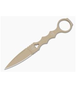 Benchmade 174SN SOCP Single-Edge Dagger Sand Tan Cerakote 440C Fixed Blade Knife (2.75" Blade) - BM-174SN 1