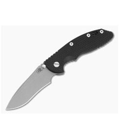 Hinderer XM-18 3.5" Recurve Non-Flipper Black G10 Battle Blue Titanium and MagnaCut Working Finish Folding Knife (3.50" Blade) - HK-1966 1