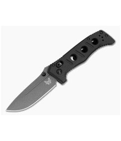 Benchmade 273GY-04 Mini Adamas Shane Sibert Black G10 MagnaCut Tungsten Gray Folding Knife (3.25" Blade) - BM-273GY-04 1