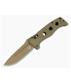 Benchmade 2750FE-04 Auto Adamas Shane Sibert OD Green G10 MagnaCut Flat Earth Automatic Knife (3.78" Blade) - BM-2750FE-04 1