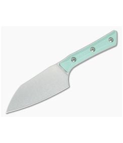 Microtech Santoku 4.2" Caribbean Blue G10 Stonewash - MT-3300-10CA 1