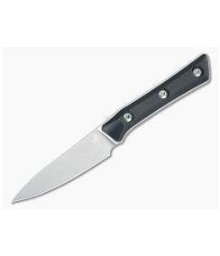Microtech Paring Knife Black G10 Stonewash - MT-3500-10BK 1