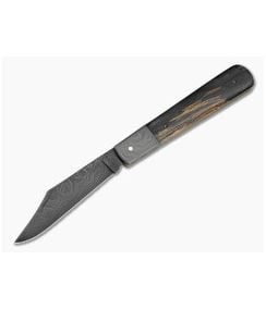 Chuck Hawes Custom Big Daddy Barlow Spalted Maple Damascus - CU-5296 1