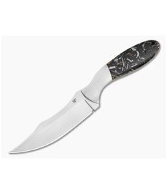 Aaron Frederick Confetti Aluminum Composite Persian-Inspired Custom Fixed Blade Knife (4.06") - CU-5342 1