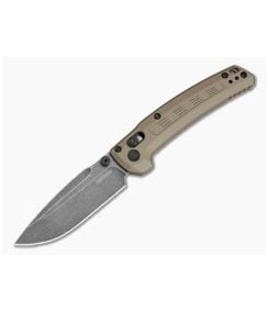 Kershaw Continental FDE Aluminum Magnacut BlackWash Folding Knife (3.35") 6200 - KS-6200 1