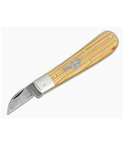 Great Eastern Cutlery Farm & Field #93 Small Wood Chipper Antique Heart Pine 1095 Carbon Steel Pocket Knife (3.87" Closed) 930126S - 930126S-AHPW 1