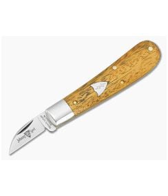 Great Eastern Cutlery Tidioute #93 Johnny On The Spot Small Blade Osage Orange Wood 1095 Carbon Steel Folding Pocket Carving Knife (3.87" Closed) 930126S - GEC-930126S-OOW 1