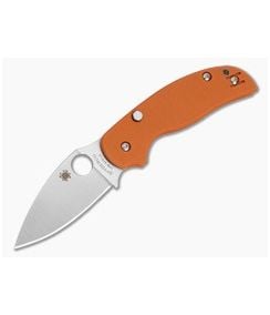 Spyderco Sage 6 REX 121 Burnt Orange G10 C123GPBOR - SP-C123GPBOR 1