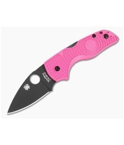 Spyderco Lil' Native Lightweight Pink FRN Black Blade - SP-C230PPNBK 1