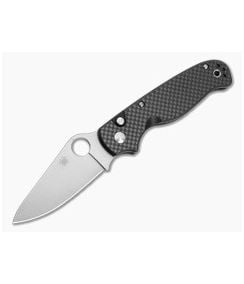 Spyderco ButtonUp Carbon Fiber Satin Plain - SP-C275CFP 1