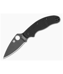 Spyderco UK Penknife Salt Black G10 DLC Magnacut (2.95" Blade) C94GMCBKP - SP-C94GMCBKP 1