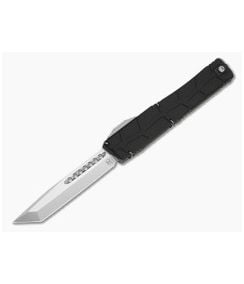Heretic NYX V2 Tanto Proof Run Black Aluminum Magnacut Stonewash OTF Automatic Knife (3.62" Blade) H015-2A - HRT-H015-2A 1