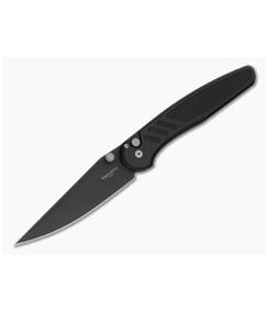 Protech Avalon Knurled Black Handle Black DLC Magnacut - PT-PN1103 1