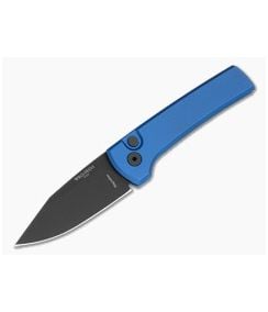 Protech Scapegoat Compact Blue Aluminum MagnaMax DLC Black Automatic Knife (3.15" Blade) RCS1103-BLUE - PT-RCS1103-BLUE 1