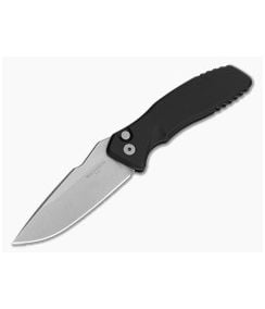 Protech Pallas Black Aluminum Stonewashed MagnaCut Spartan Blades Collaboration Automatic Knife (3.50" Blade) SB1101 - PT-SB1101 1