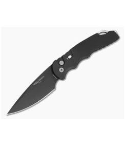 Protech Tactical Response 4 Black Aluminum MagnaMax Black DLC Automatic Knife (4.00" Blade) T4103-MM - PT-T4103-MM 1