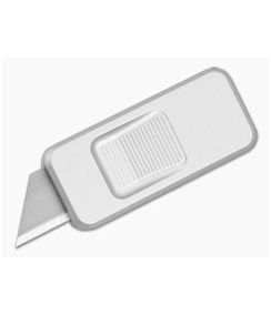 Rivery Zero V2 Agent Newton Gray Aluminum Manual OTF Utility Knife (2.68" Closed) - RIV-ZV2-OTF-AN-6061-GRY 1