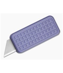 Rivery Zero V2 Grenade Pattern Crushed Orchid Purple Cerakote Aluminum Manual OTF Utility Knife (2.68" Closed) - RIV-ZV2-OTF-GRE-6061-ORCHID 1