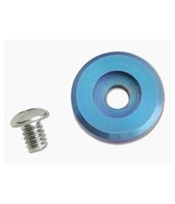 Hinderer XM Series Lockbar Stabilizer Titanium Blue - HK-0002 1