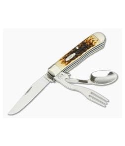 Case Amber Bone Hobo with Spoon - CA-00052 1