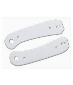 Knafs Lander Knife Scales White G10 Replacement Scales - KNAFS-00079 1