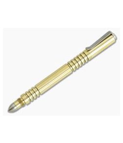 Hinderer Knives Investigator Pen Brass - HK-0011 1