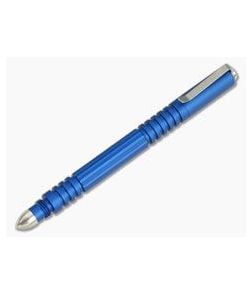 Hinderer Knives Investigator Pen Aluminum Matte Blue - HK-0019 1