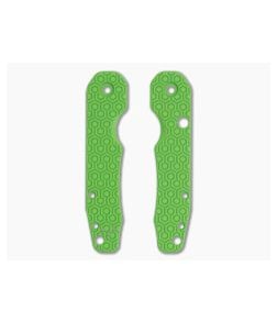 Spyderco Smock Overlook Toxic Green G10 Handle Scales - SMK-001 1