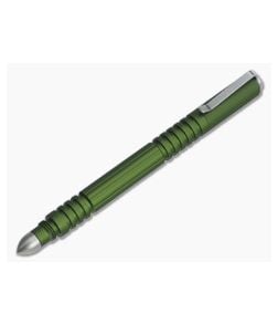 Hinderer Knives Investigator Pen Aluminum Green - HK-0020 1