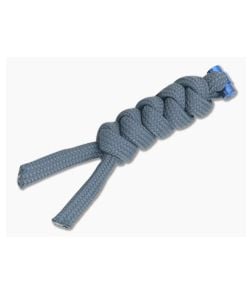 Chris Reeve Small Sebenza 21 Charcoal/Blue Knotted Lanyard - CRK-0021 1