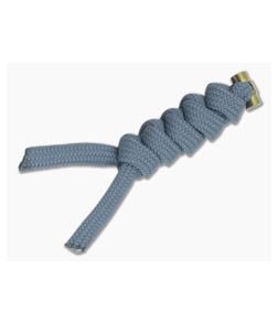 Chris Reeve Small Sebenza 21 Charcoal/Gold Knotted Lanyard - CRK-0022 1