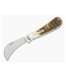 Case Amber Bone Hawkbill Pruner - CA-00249 1