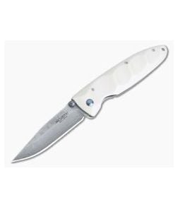 MCusta Basic Folder DuPont Corian and Damascus - MC-0025D 1