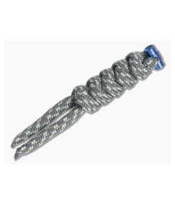 Chris Reeve Small Sebenza 21 Multicolored Knotted Lanyard ACU Camo/Blue - CRK-0029 1