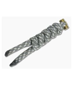 Chris Reeve Small Sebenza 21 Multicolored Knotted Lanyard ACU Camo/Gold - CRK-0031 1