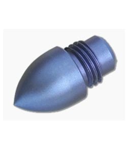 Hinderer Knives Investigator Pen Bullet End Attachment Titanium Blue - HK-0035 1