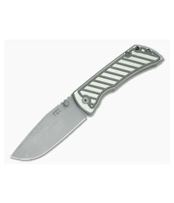 McNees Knives Mac 2 3.5" (GEN 2) Matte Green Fastback Drop Point - MNK-003 1