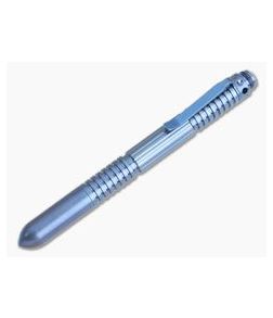 Hinderer Knives Extreme Duty Titanium Pen Stonewashed Blue Anodized - HK-0043 1