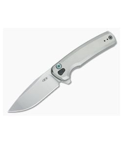 Zero Tolerance 0044 Titanium Button Lock Flipper - ZT-0044 1