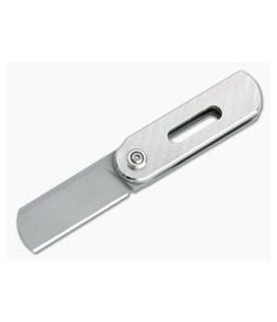 D Rocket Design Ovalmoon Swivel Folder M390 Sleek Titanium Folder 0050 - DRD-0050 1