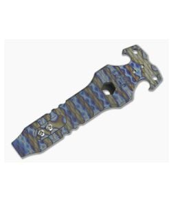 Hinderer Knives Steel Flame HS-TacTool Flame Anodized with Texture - HK-0054 1