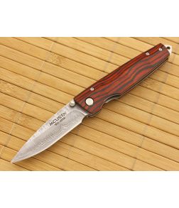 MCusta Gentleman's Folder Rosewood & Damascus - MC-0054DR 1