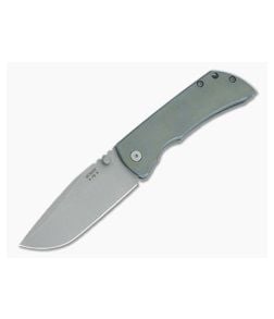 McNees Knives Mac 2 3.5" (GEN 2) Atomic Green and Blue Drop Point - MNK-005 1