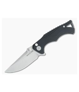 Brian Tighe and Friends Tighe Fighter Small Drop Point Blasted Stonewash Gray Backspacer - BTF-005 1