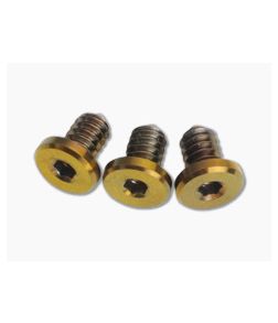 Hinderer Knives Bronze Titanium Handle Screw Set for 3.5" XM-18 and XM-24 - HK-0061 1