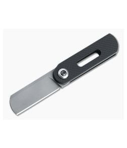 D Rocket Design OvalMoon Blasted AEB-L Textured Black Cerakote Aluminum Swivel Folder 0066 - DRD-0066 1