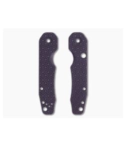Spyderco Smock Overlook Purple G10 Handle Scales - SMK-006 1